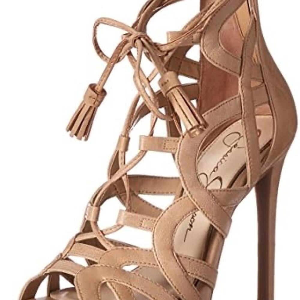 Jessica Simpson Women's Racine Gladiator Sandal, Nude